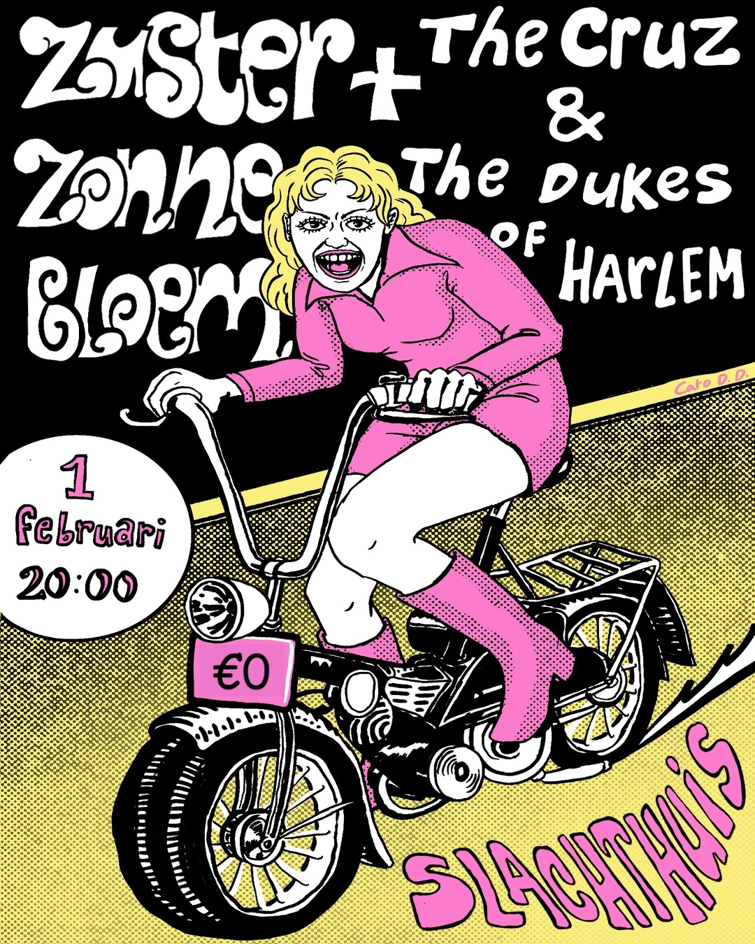 Evenementafbeelding: Zuster Zonnebloem + The Cruz & the Dukes of Harlem