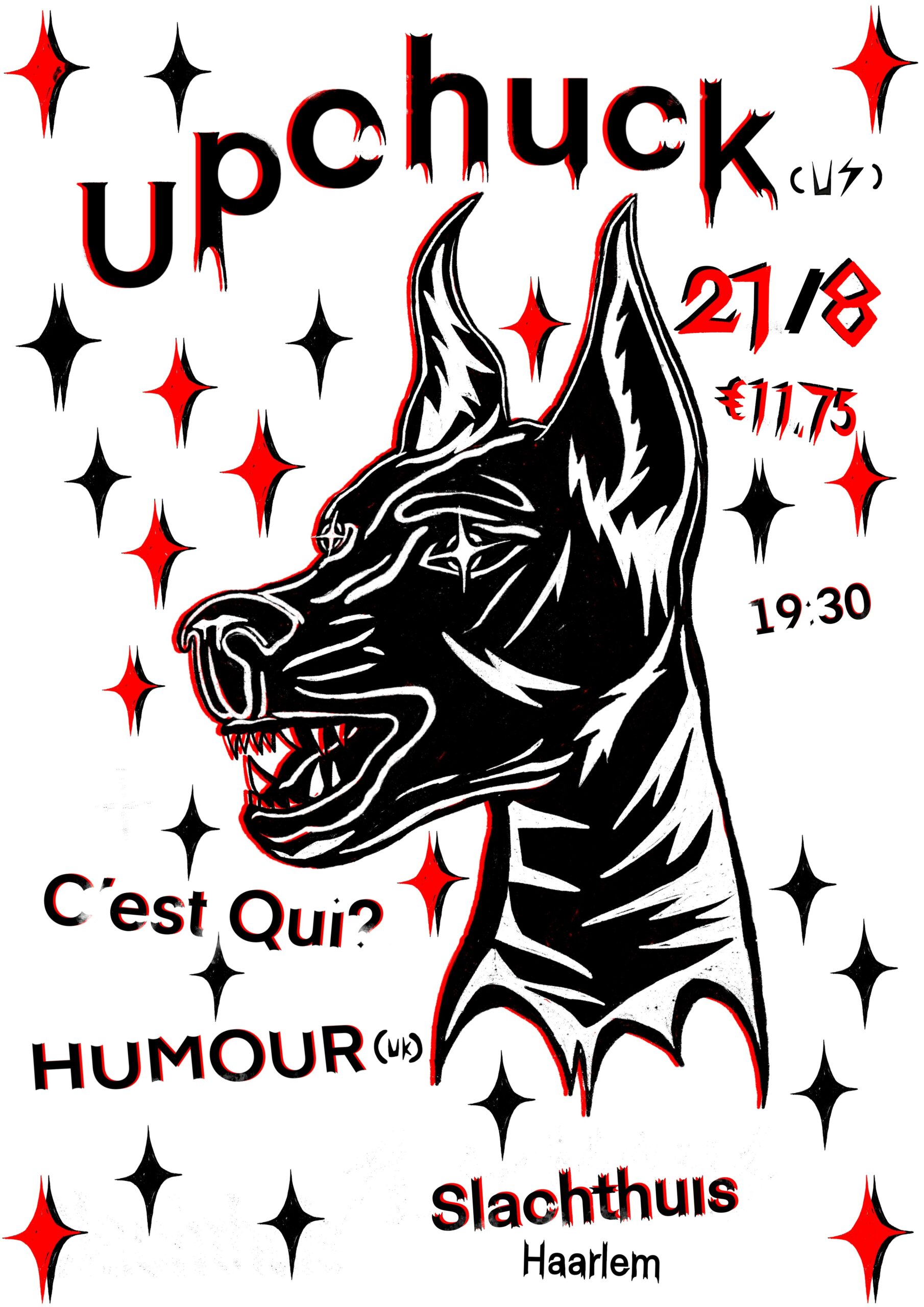 Evenementafbeelding voor Upchuck (US) + Humour (UK) + C’est Qui?
