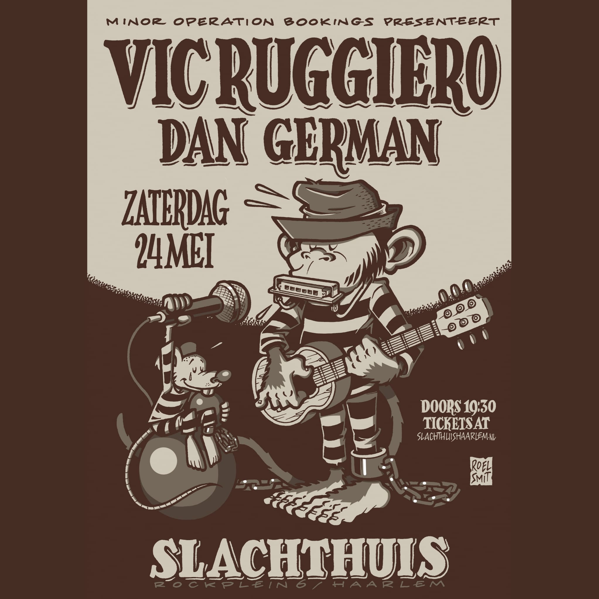 Evenementafbeelding voor Vic Ruggiero (US) + Dan German
