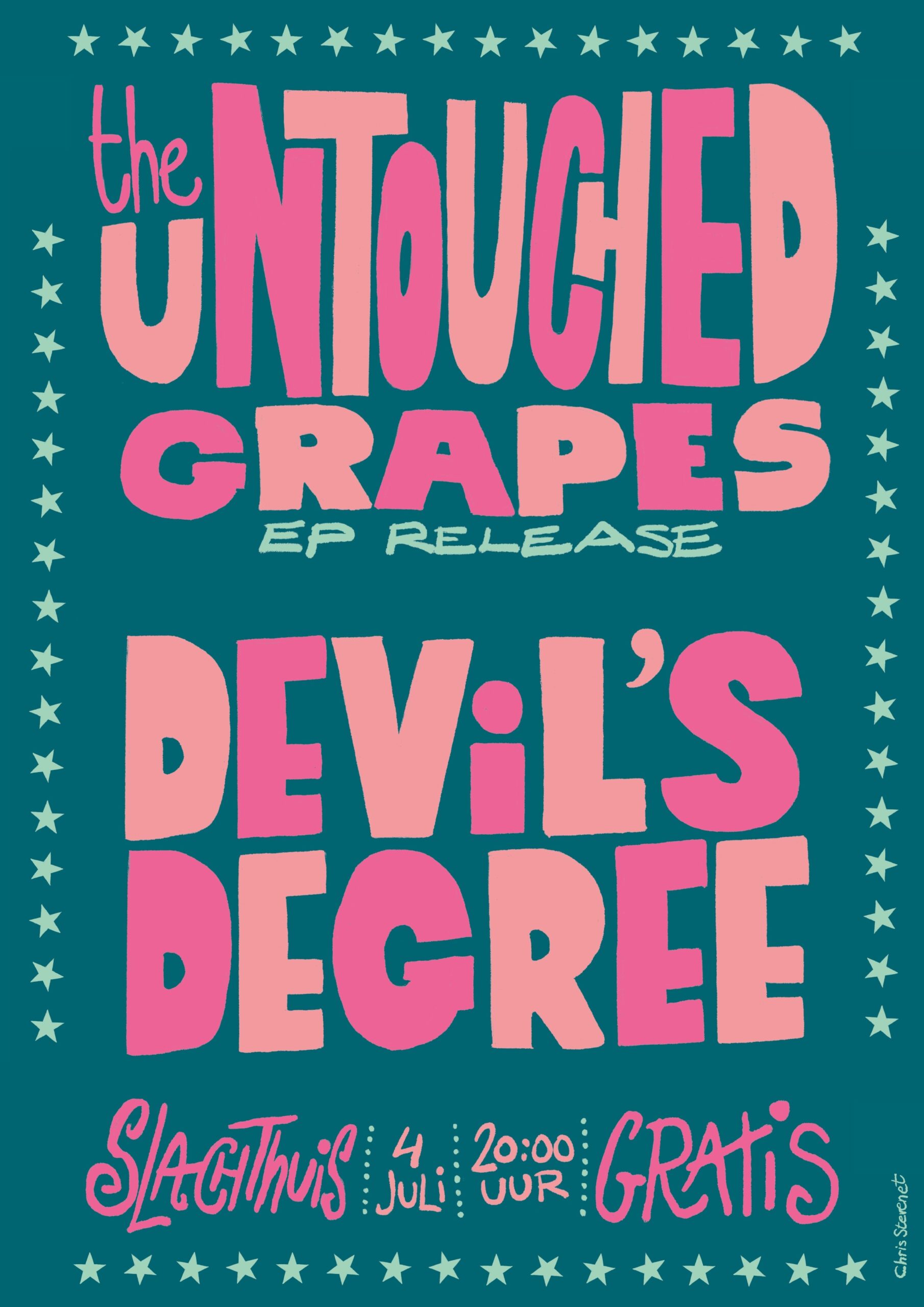 Evenementafbeelding voor Untouched Grapes (EP release) + Devils Degree