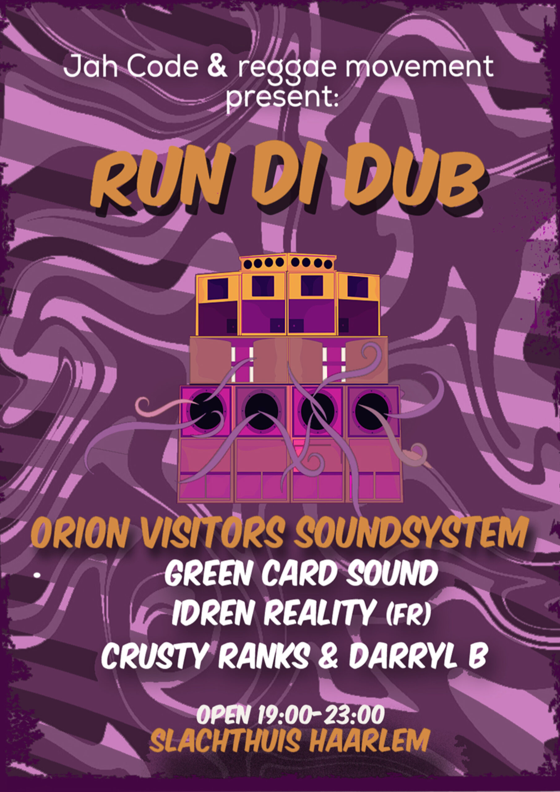 Evenementafbeelding voor Run Di Dub ft. Orion Visitors Soundsystem