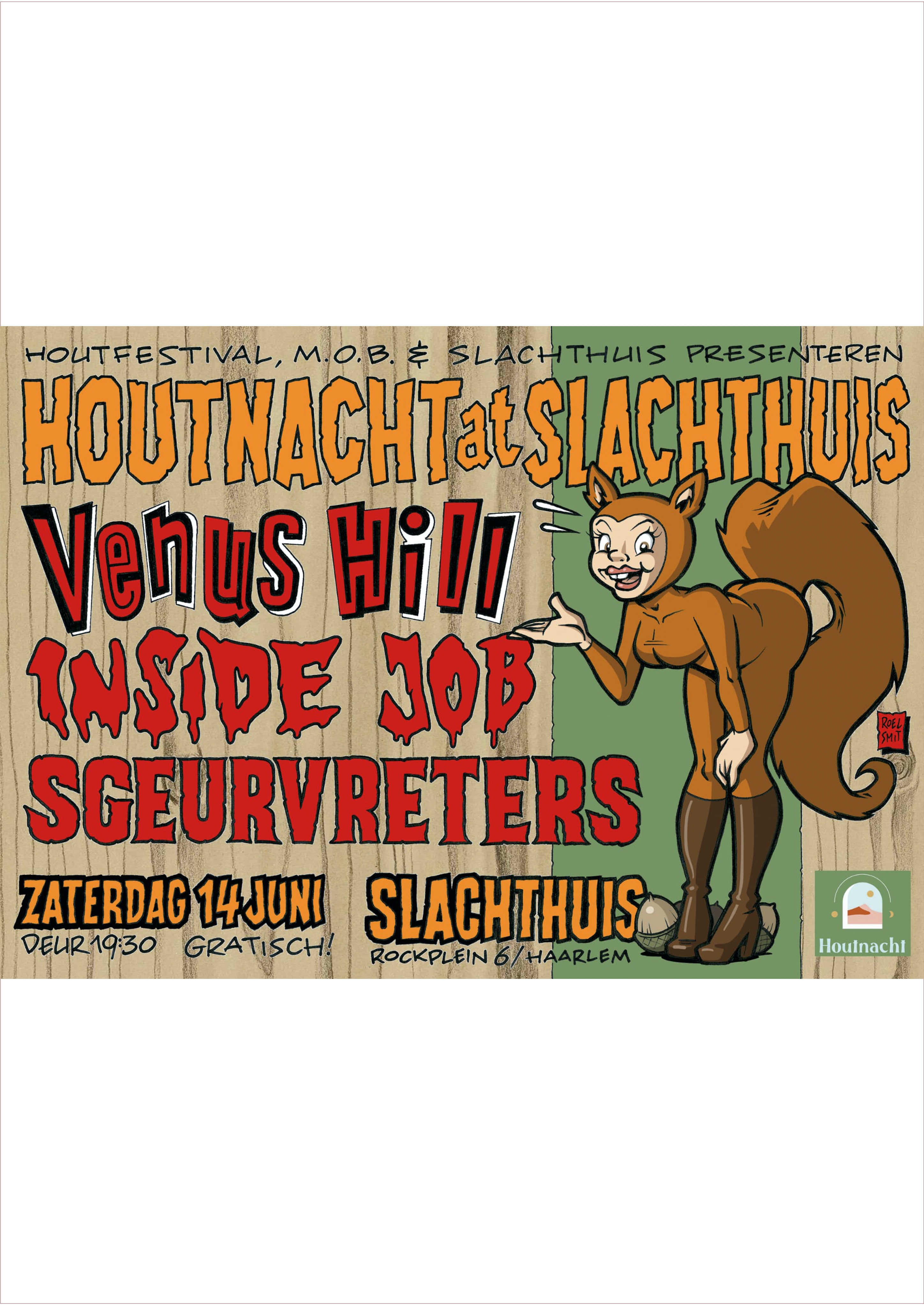 Evenementafbeelding voor HOUTNACHT @ Slachthuis