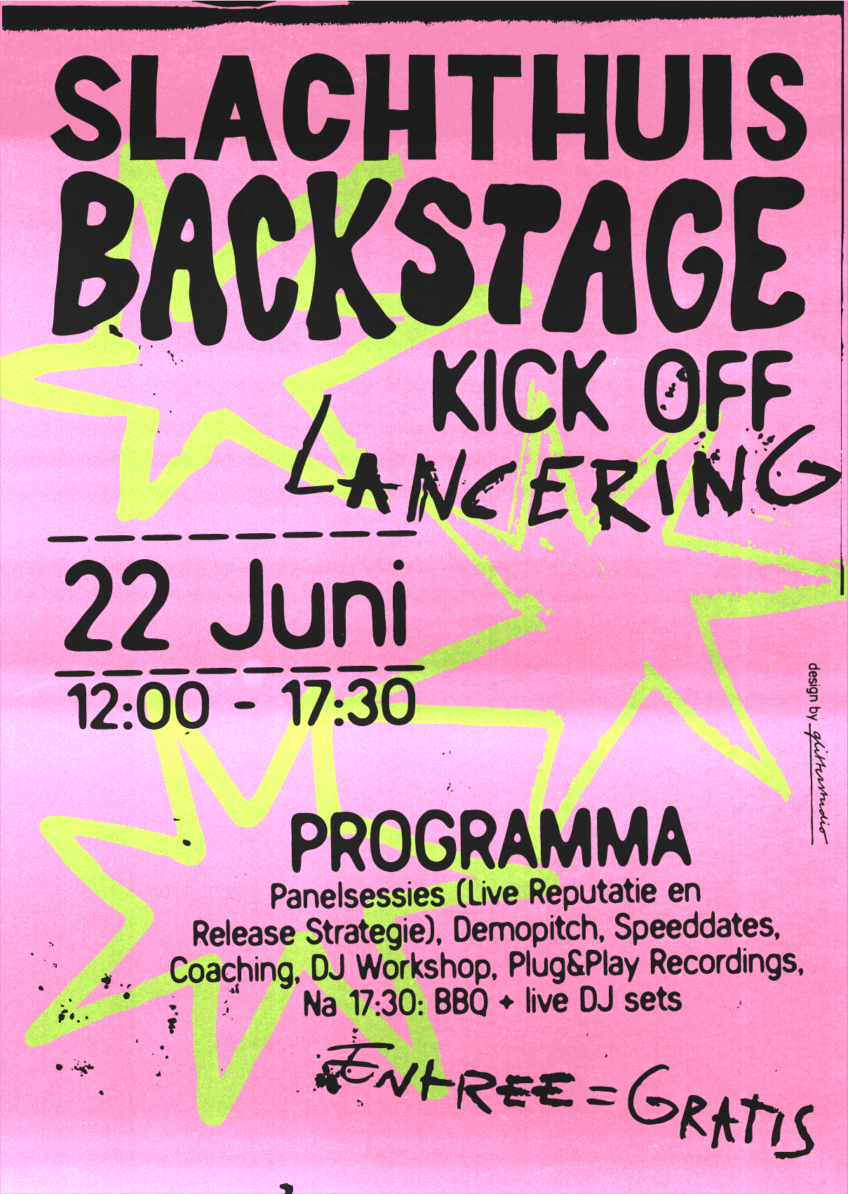 Evenementafbeelding voor SLACHTHUIS BACKSTAGE KICKOFF