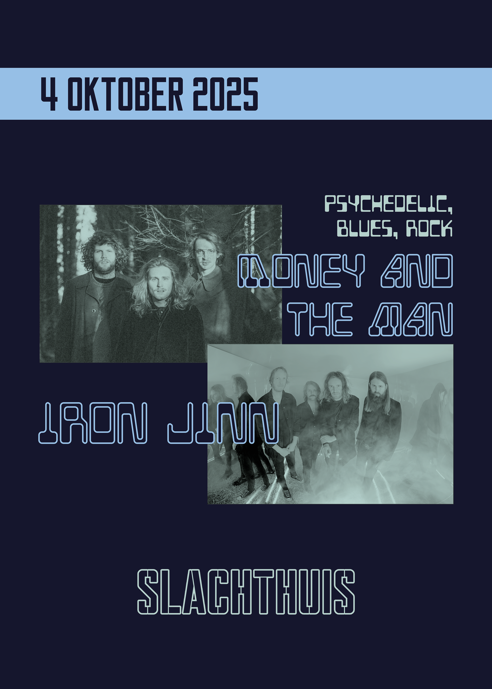 Evenementafbeelding: Money & the Man + Iron Jinn