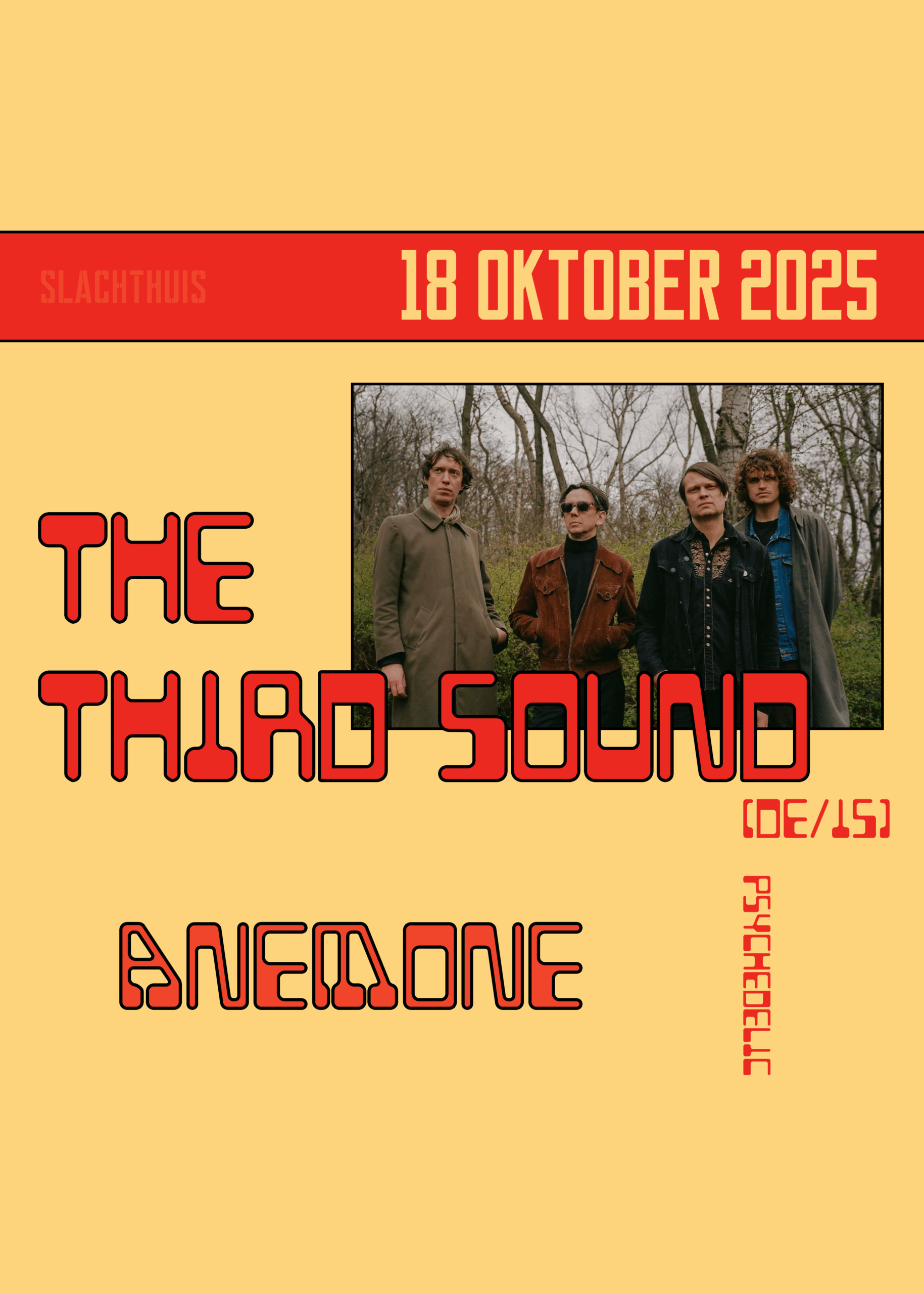 Evenementafbeelding voor The Third Sound (DE/IS) + Anemone