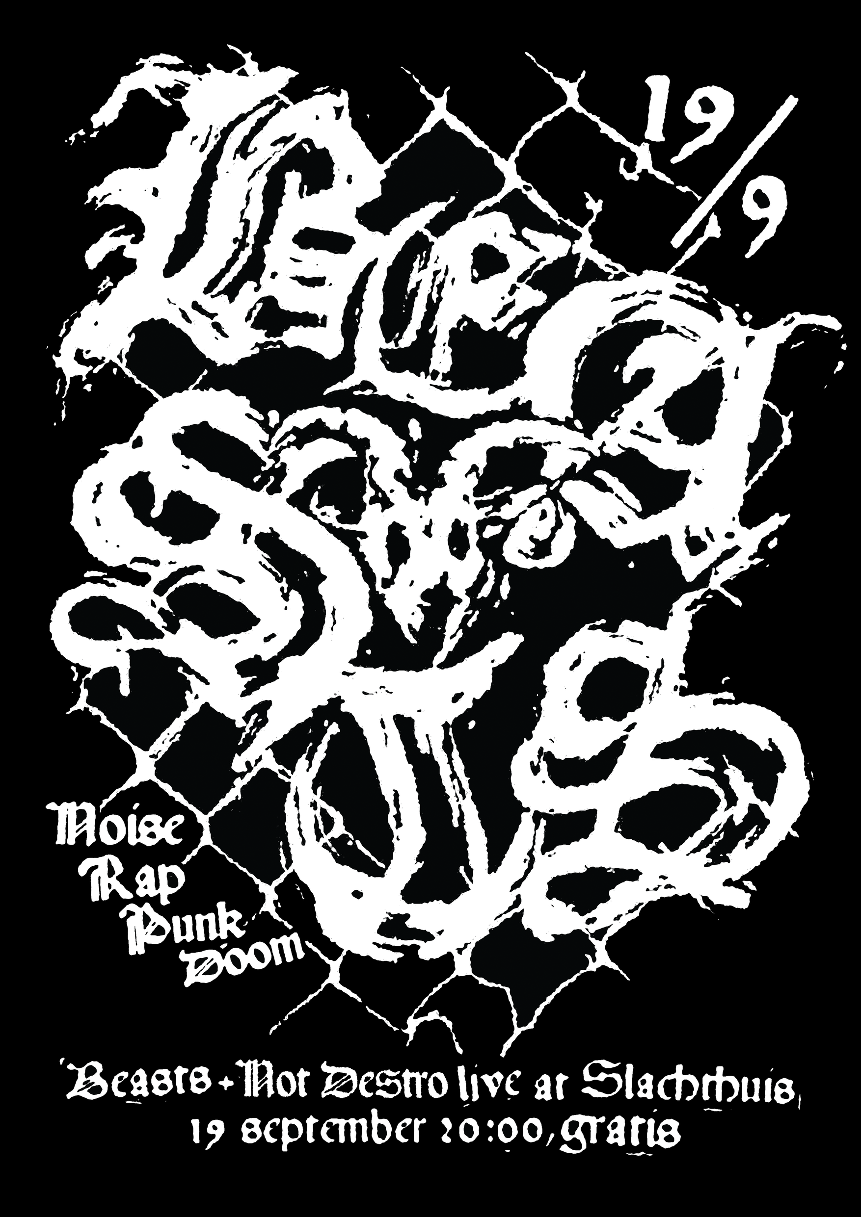 Evenementafbeelding voor BEASTS (BE) + Not Destro!