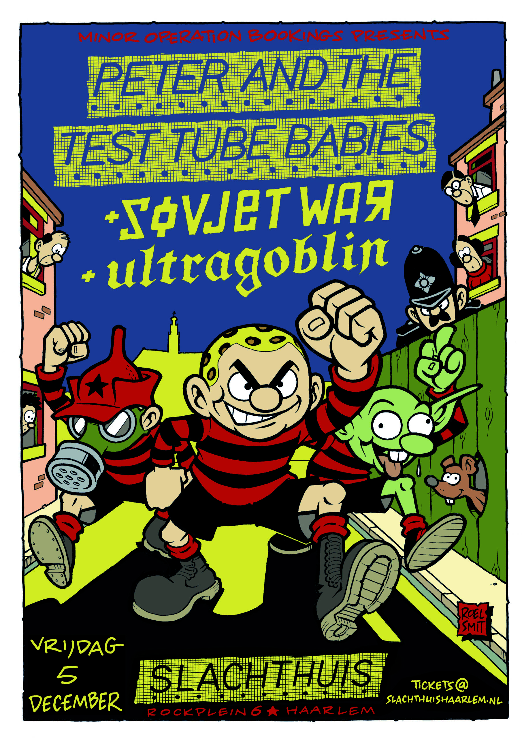 Evenementafbeelding: Peter and the Testtube Babies (UK) + Sovjet War (BE) + Ultra Goblin