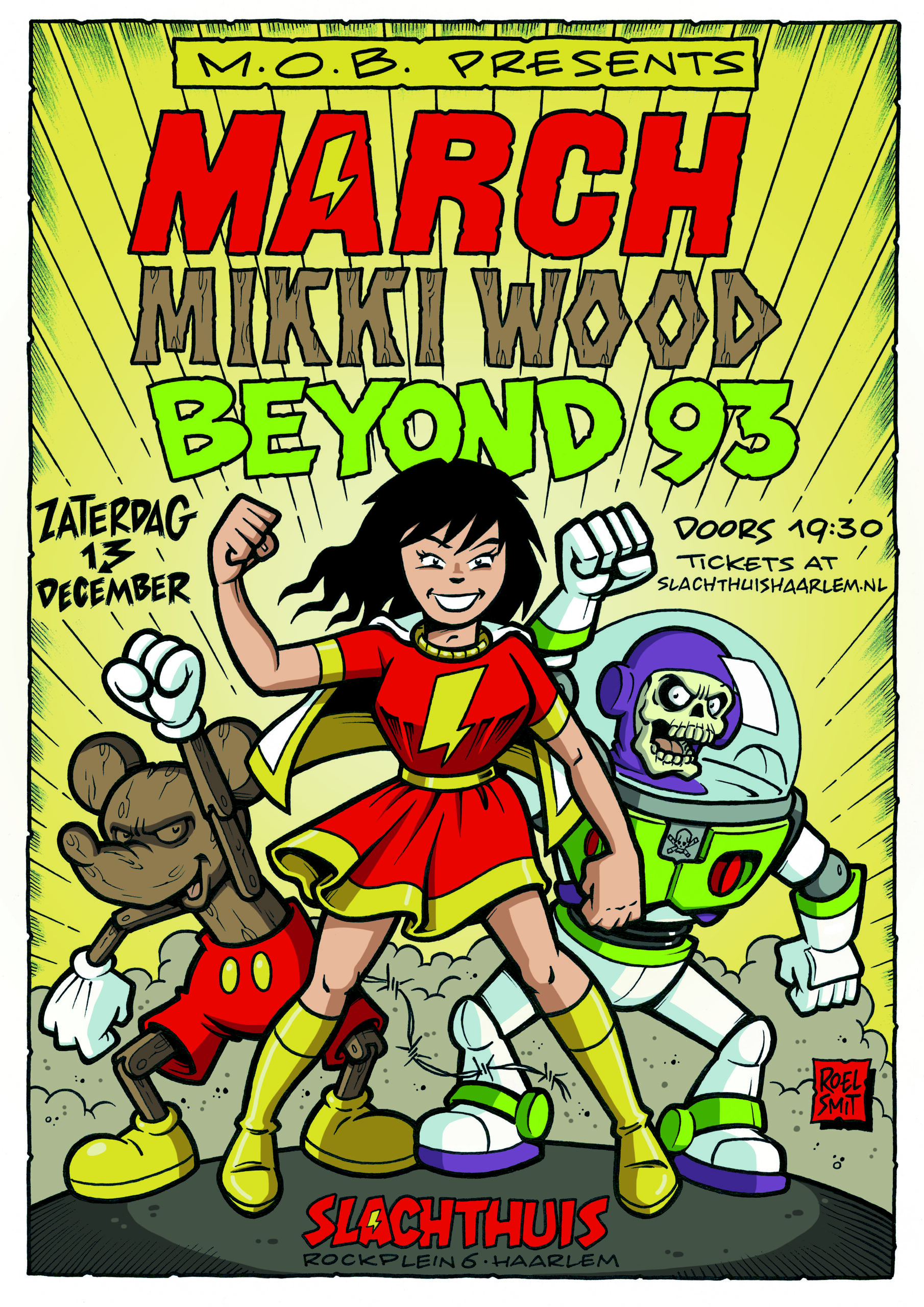 Evenementafbeelding voor MARCH + Mikki Wood + Beyond 93