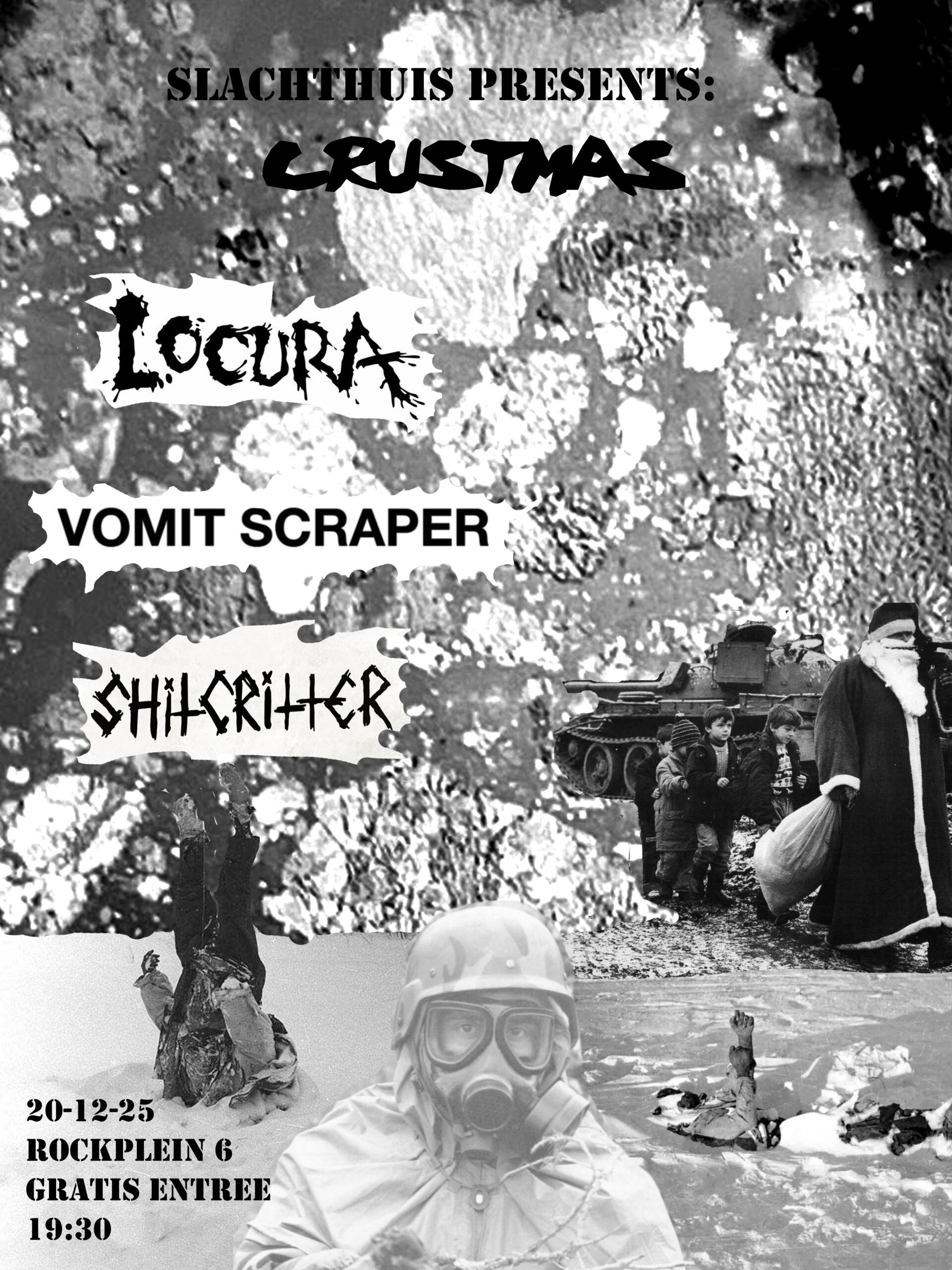 Evenementafbeelding: Locura + Vomit Scraper + Shitcritter