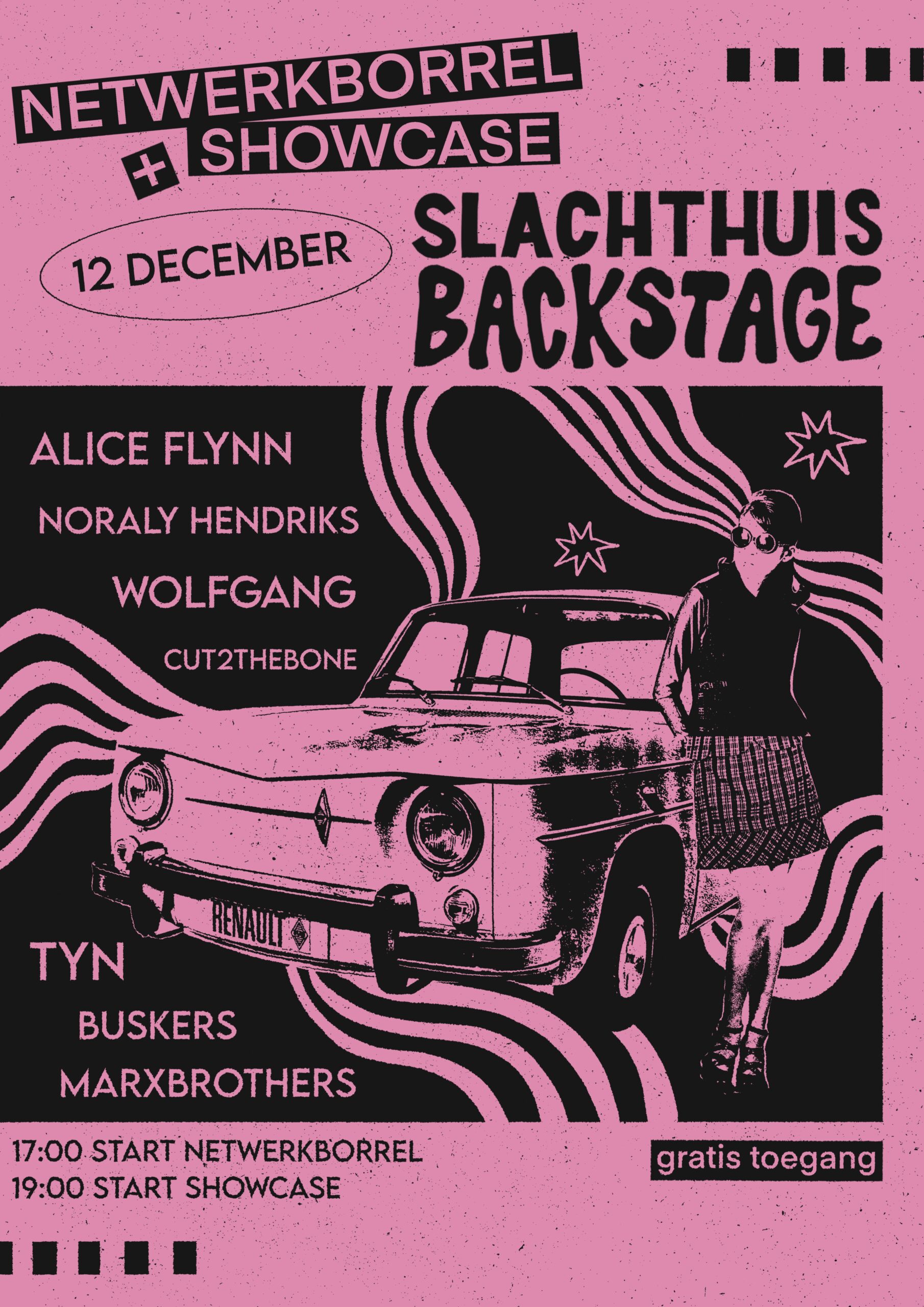 Evenementafbeelding: Slachthuis Backstage Showcase