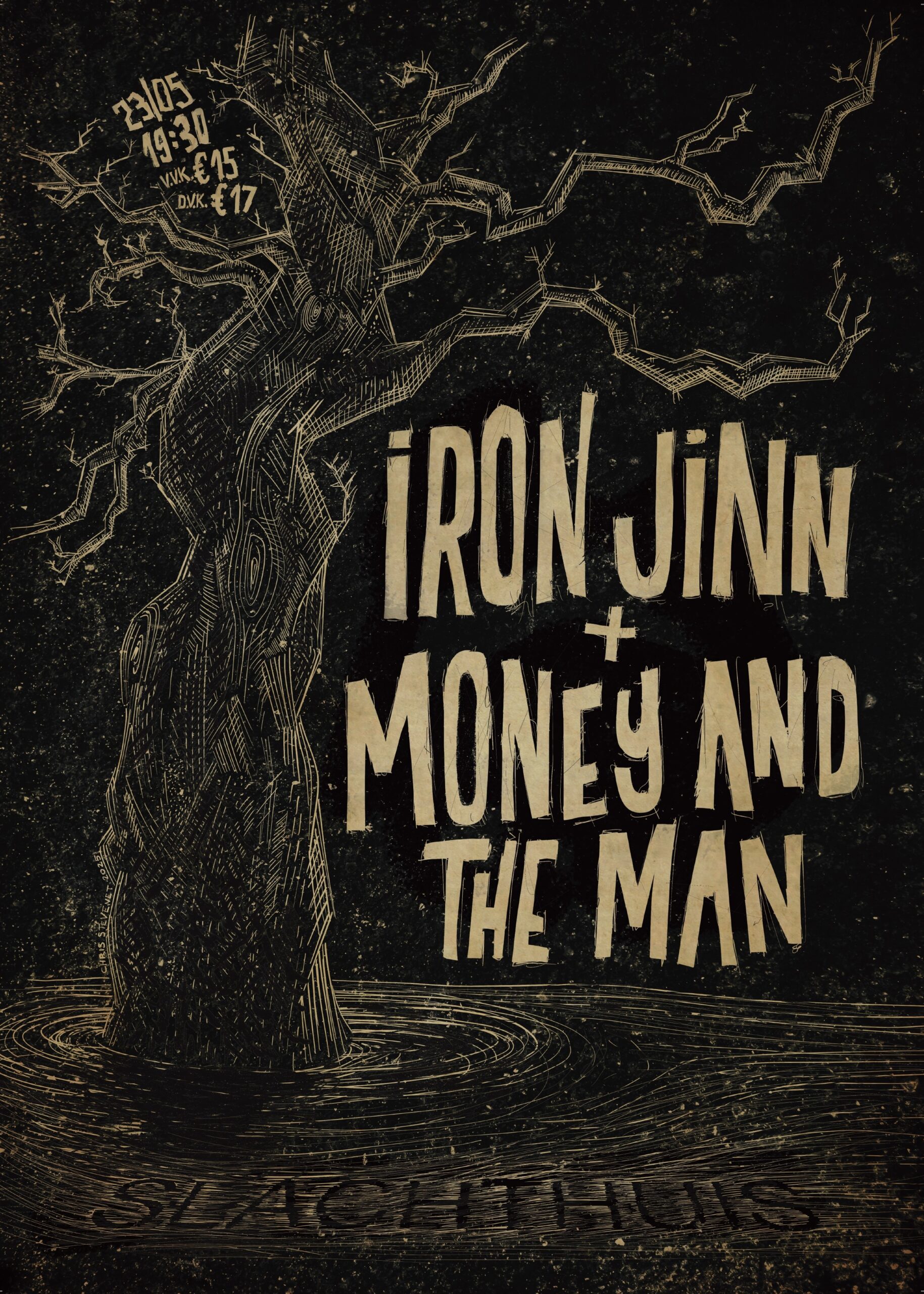 Evenementafbeelding voor Iron Jinn + Money and the Man