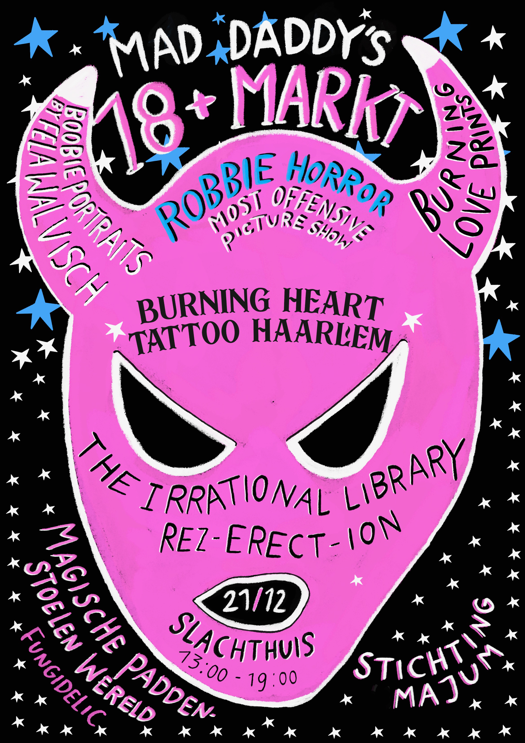 Evenementafbeelding voor Slachthuis 18+ wintermarkt