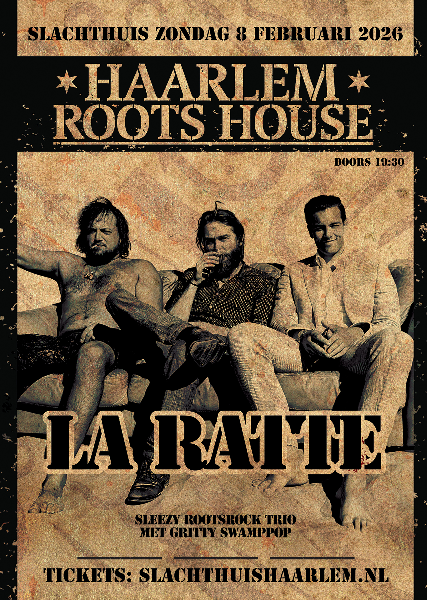 Evenementafbeelding voor Haarlem Roots House: La Ratte