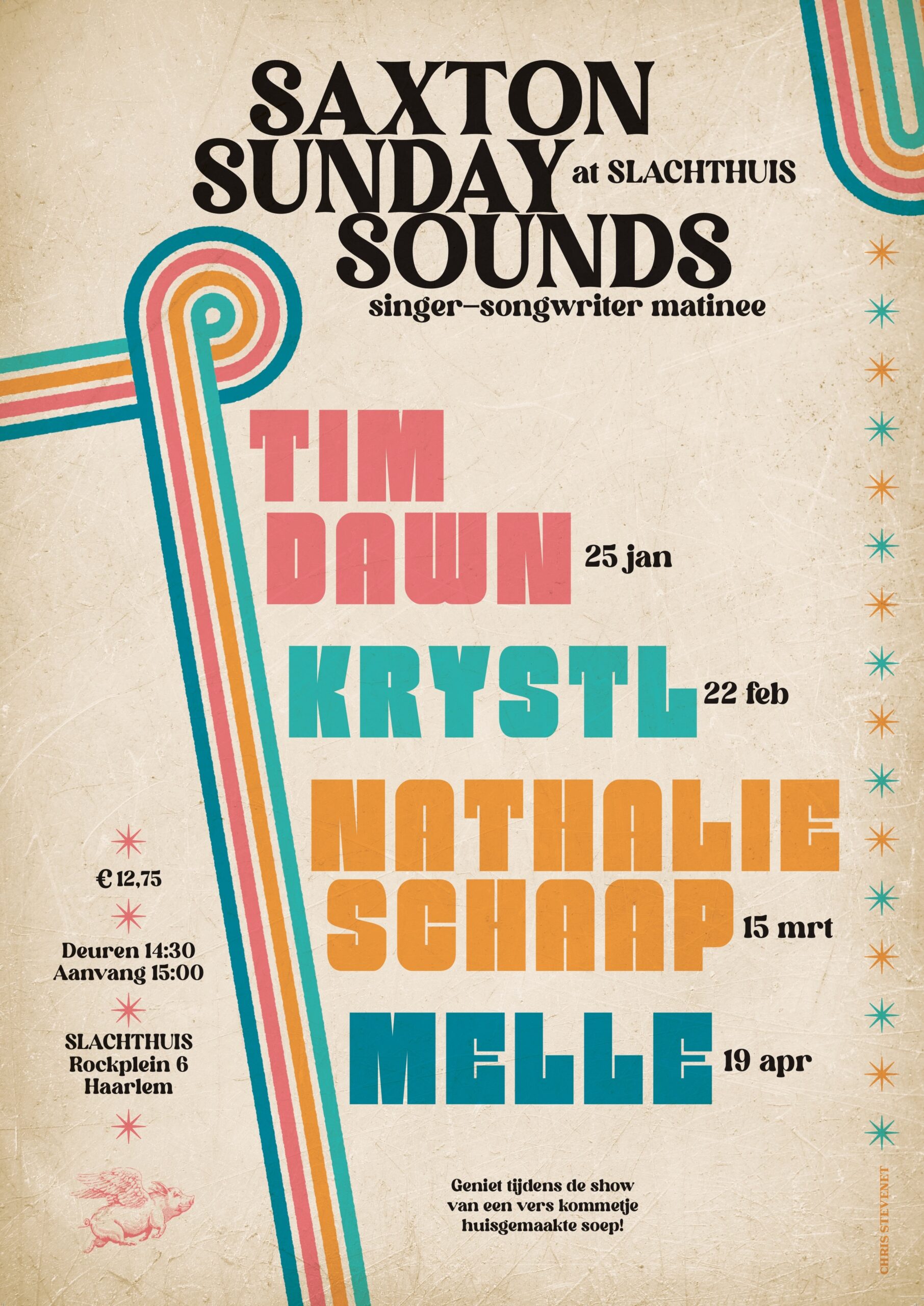 Evenementafbeelding: Saxton Sunday Sounds: Krystl