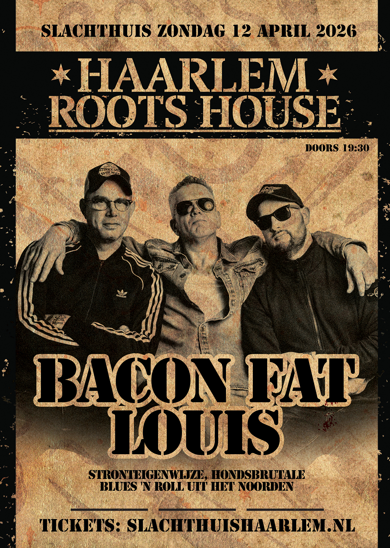 Evenementafbeelding voor Haarlem Roots House: Bacon Fat Louis