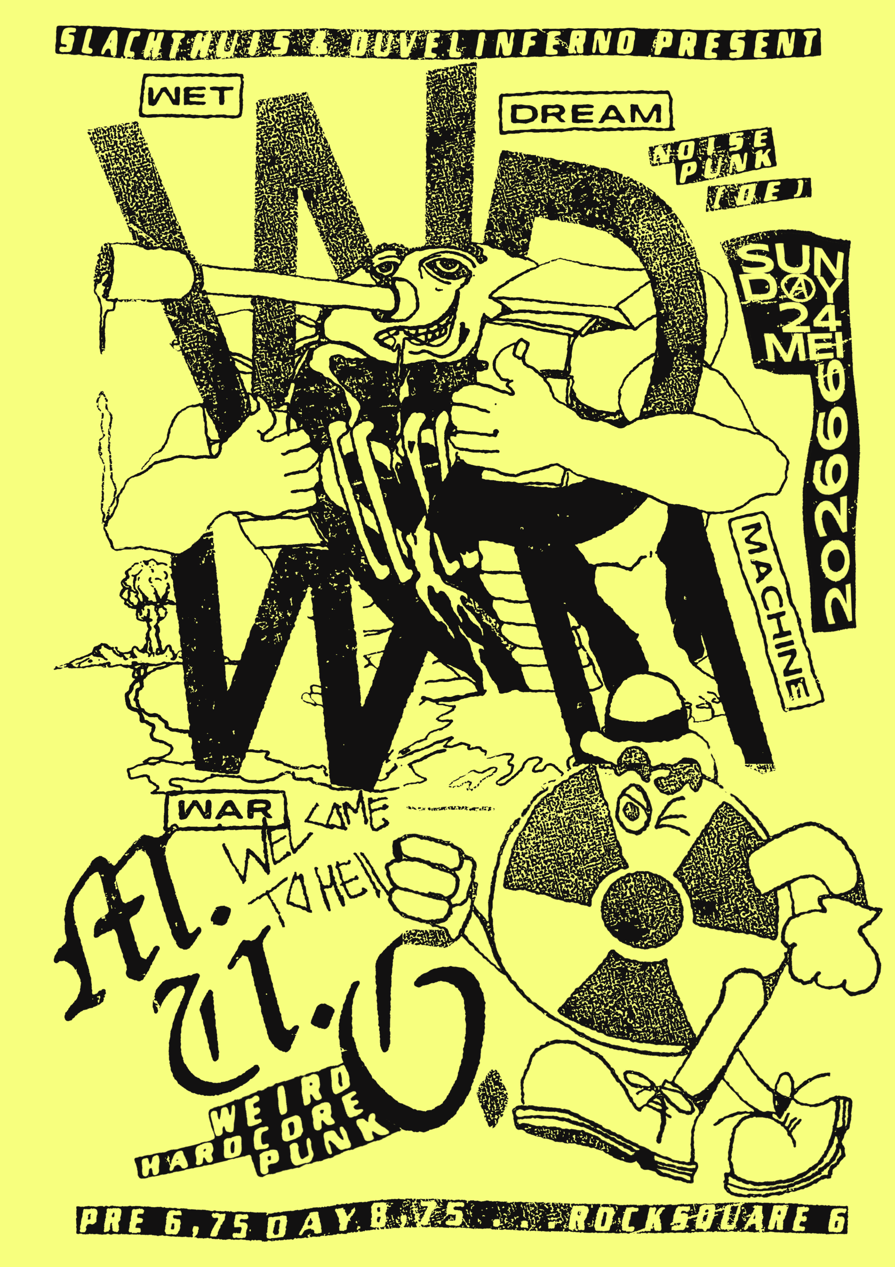 Evenementafbeelding voor Wet Dream War Machine (DE) + M.U.G.