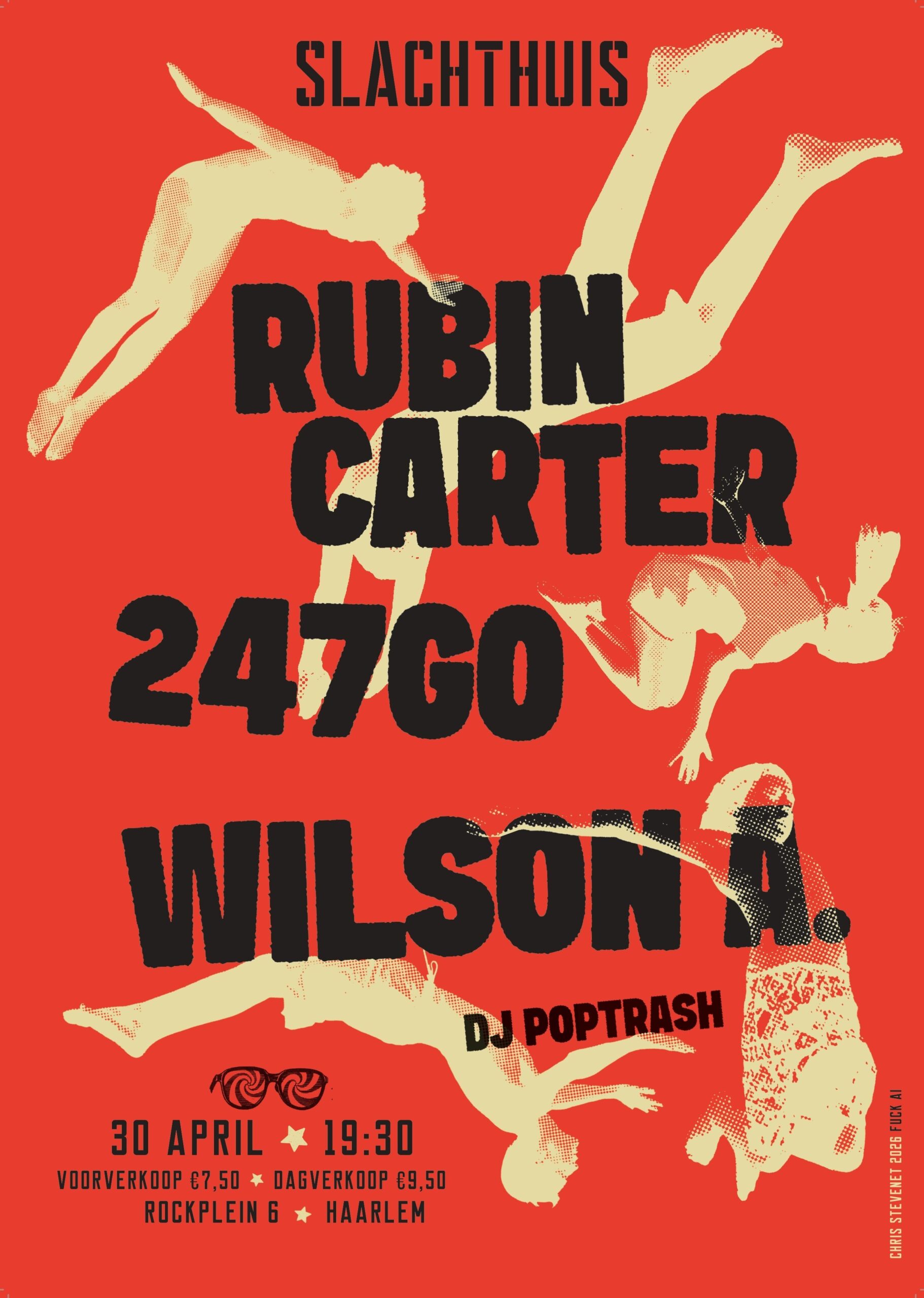 Evenementafbeelding voor 24/7GO + Rubin Carter + Wilson A.