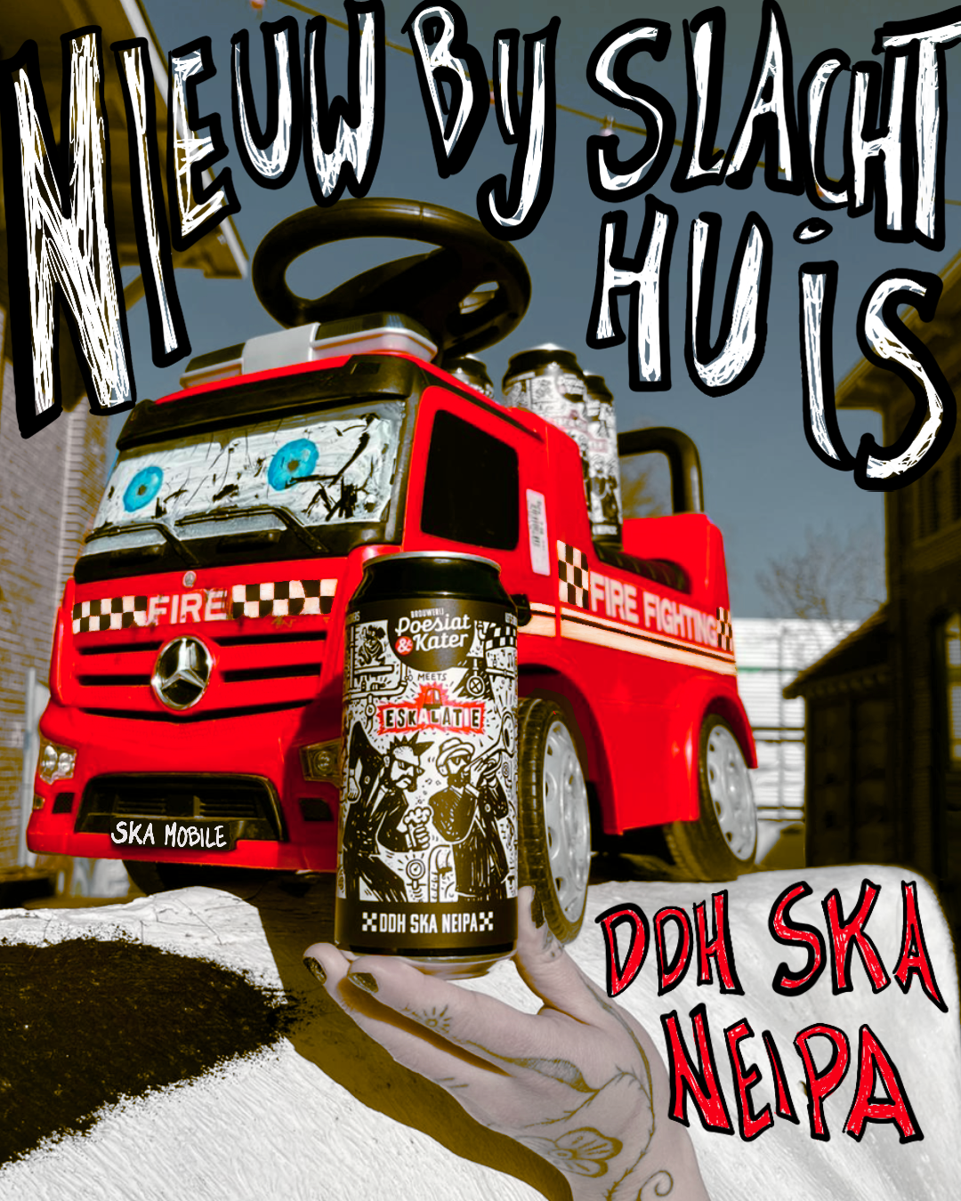 Nieuwsafbeelding voor Nieuw bier: ESKALATIE DDH SKA NEIPA