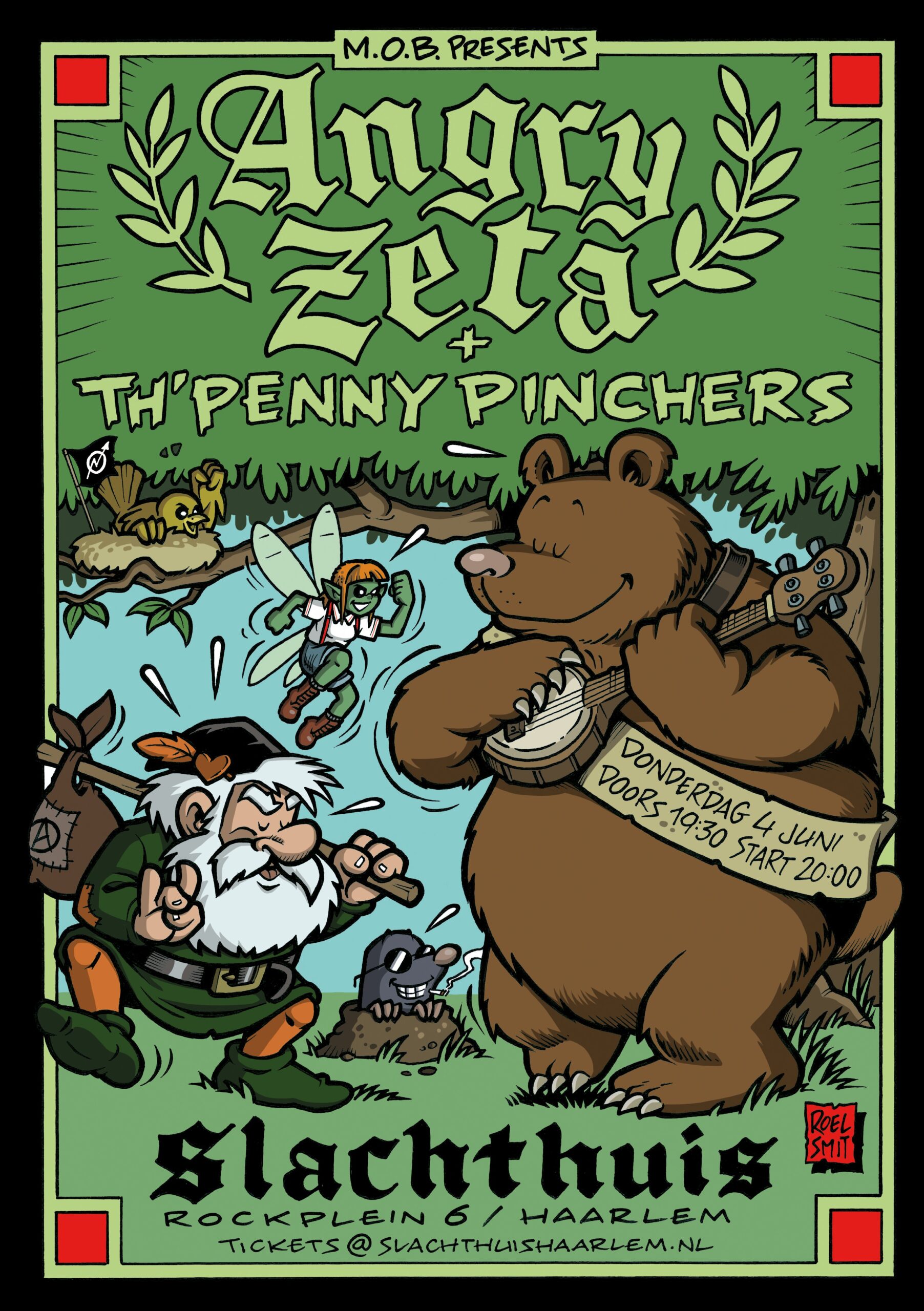 Evenementafbeelding: Angry Zeta (AR) + Th’ Penny Pinchers