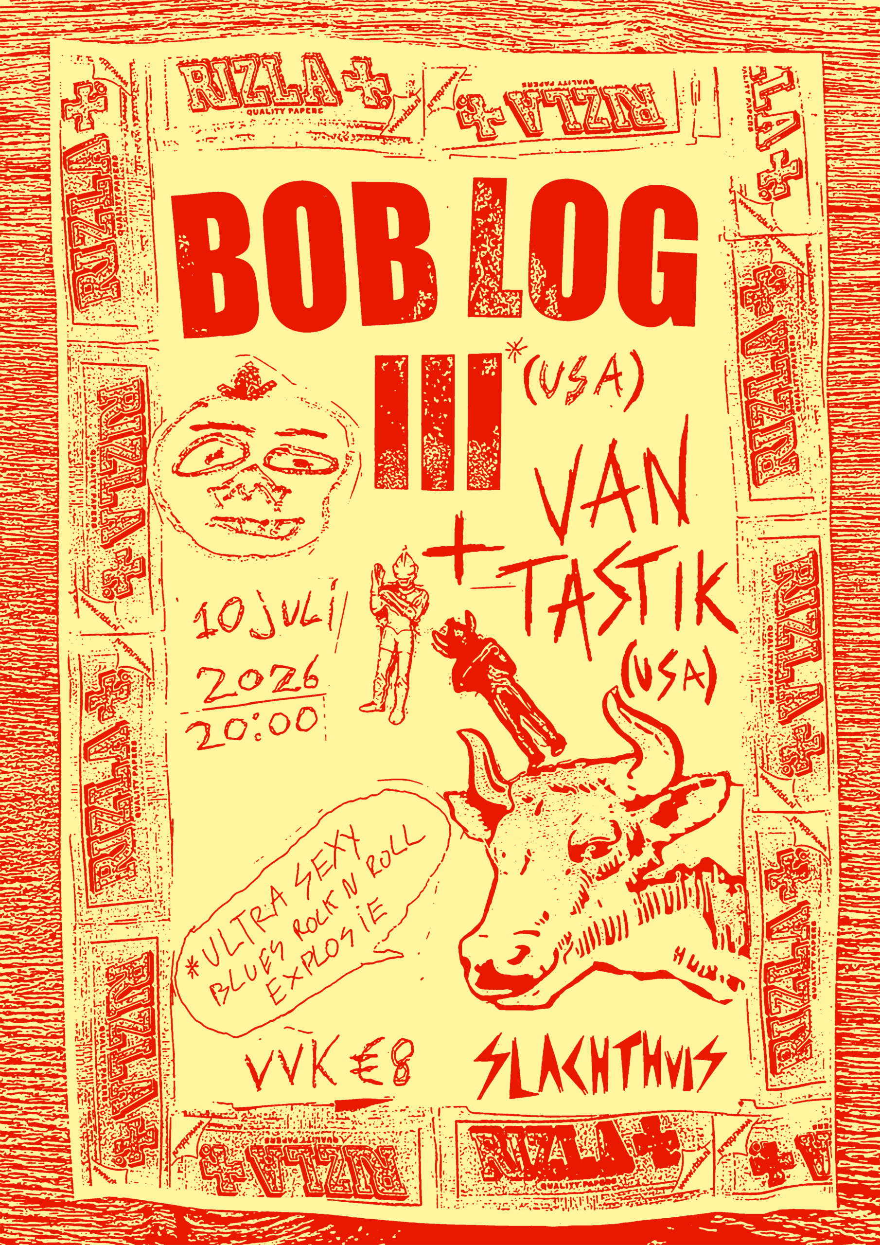 Evenementafbeelding: Bob Log III + Van Tastik
