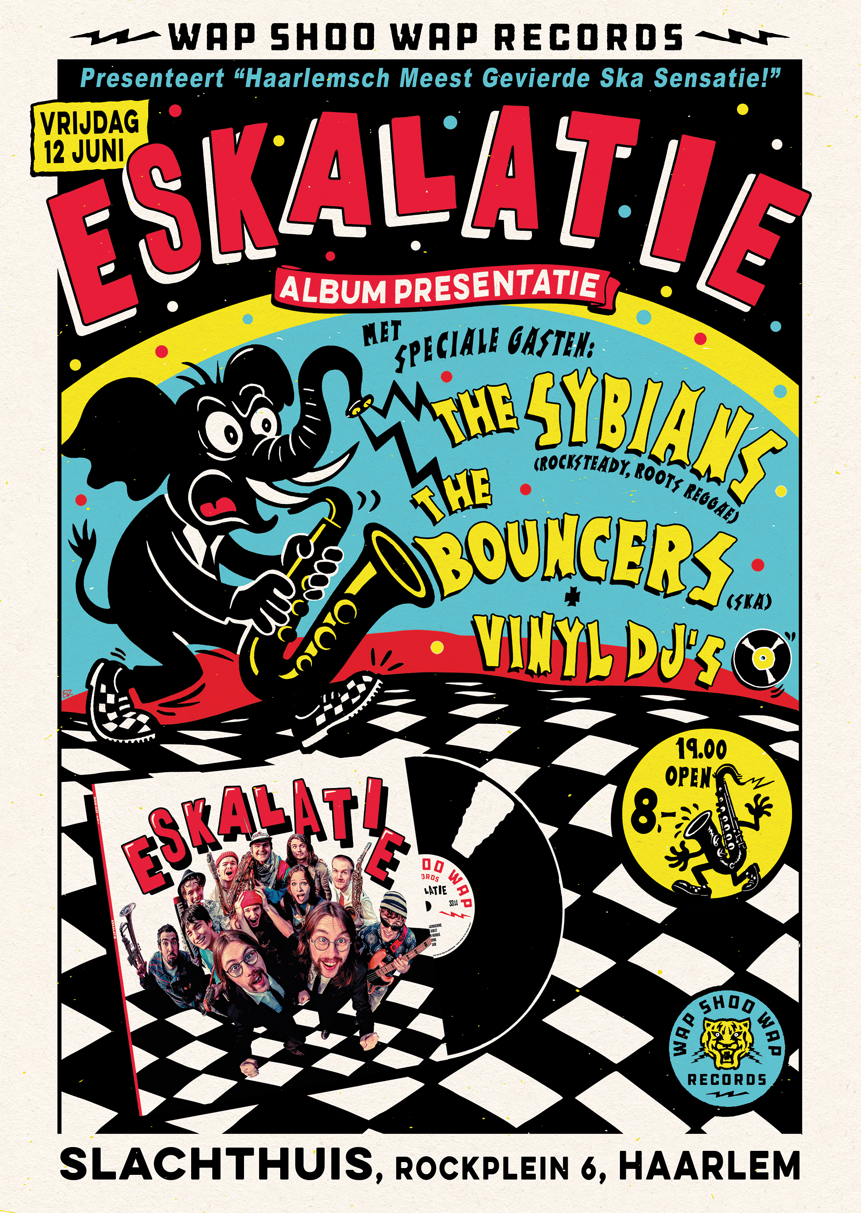Evenementafbeelding: Eskalatie + The Bouncers + The Sybians