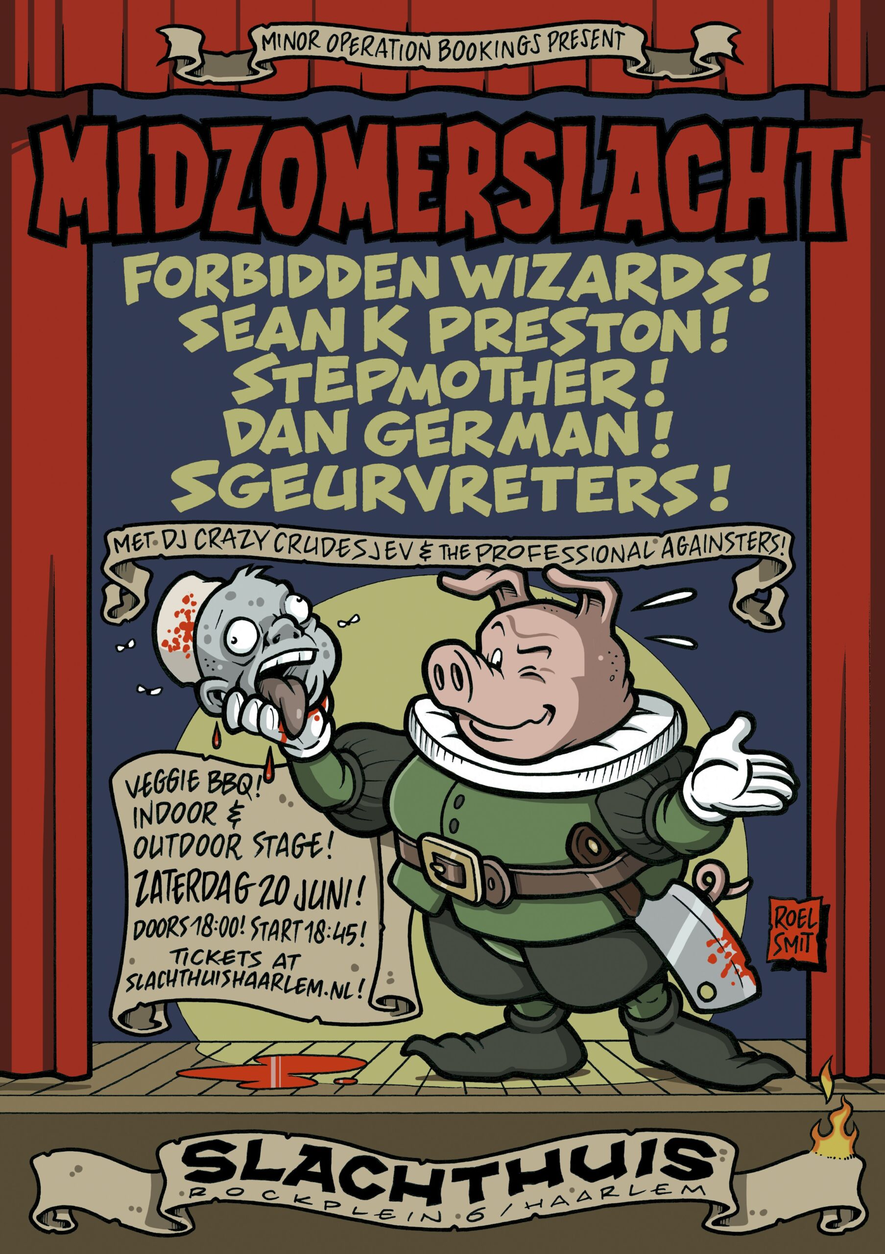 Evenementafbeelding: Midzomerslacht: Forbidden Wizards, Sean K Preston, Stepmother & meer