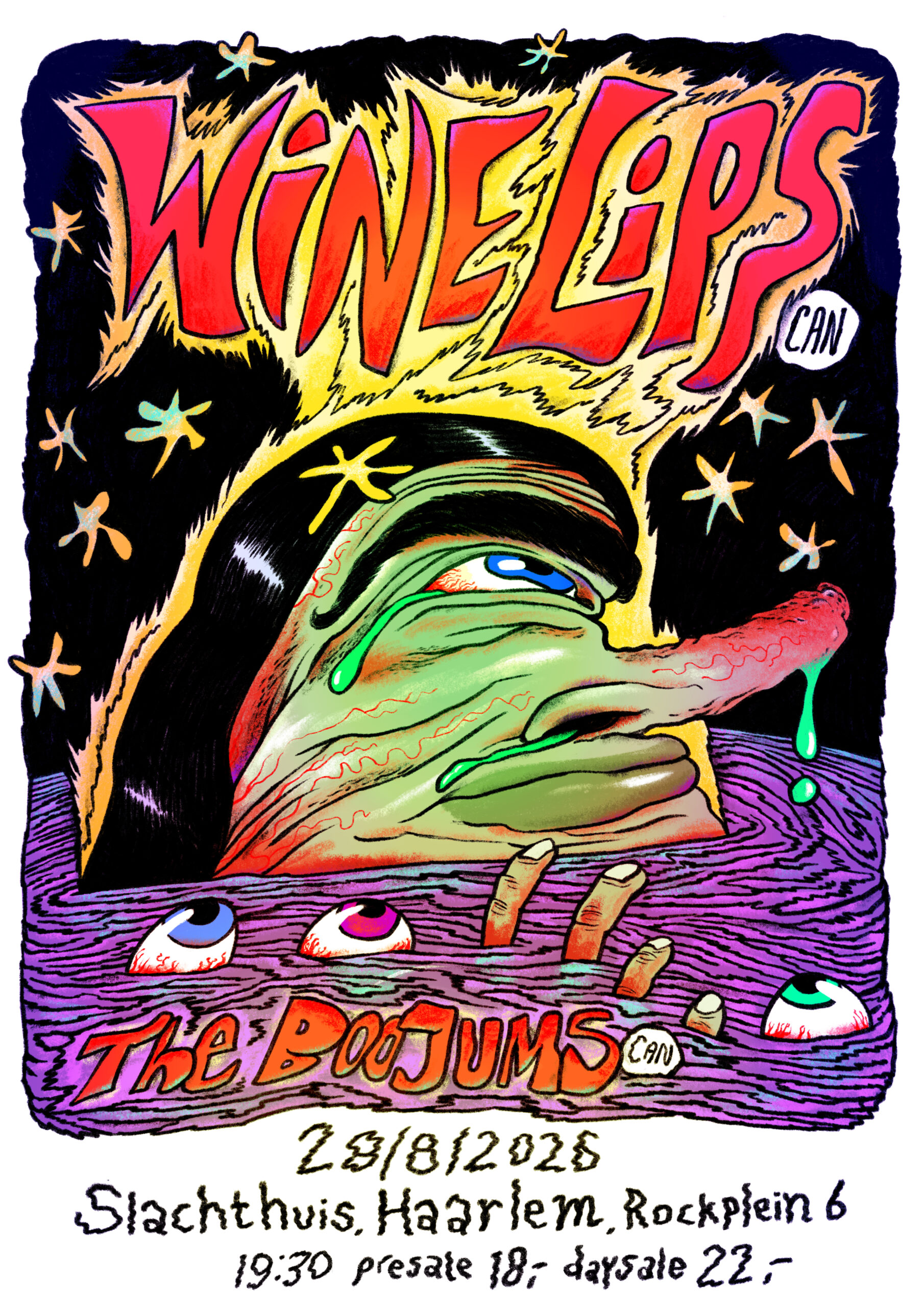 Evenementafbeelding: Wine Lips (CAN) + The Boojums (CAN)