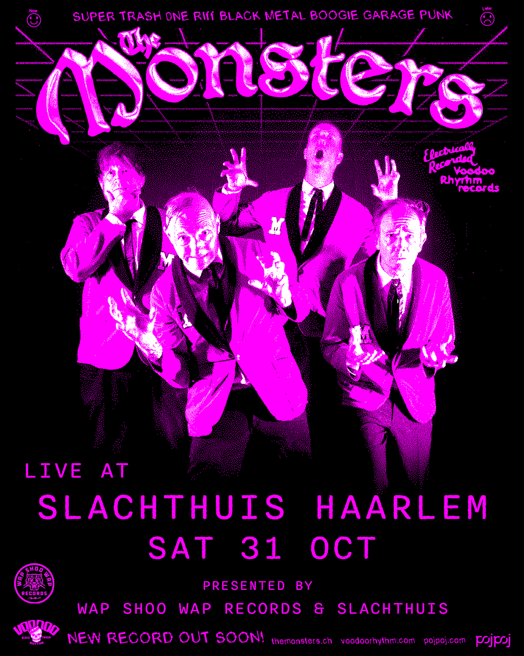 Evenementafbeelding: Halloween: o.a. The Monsters (CH)