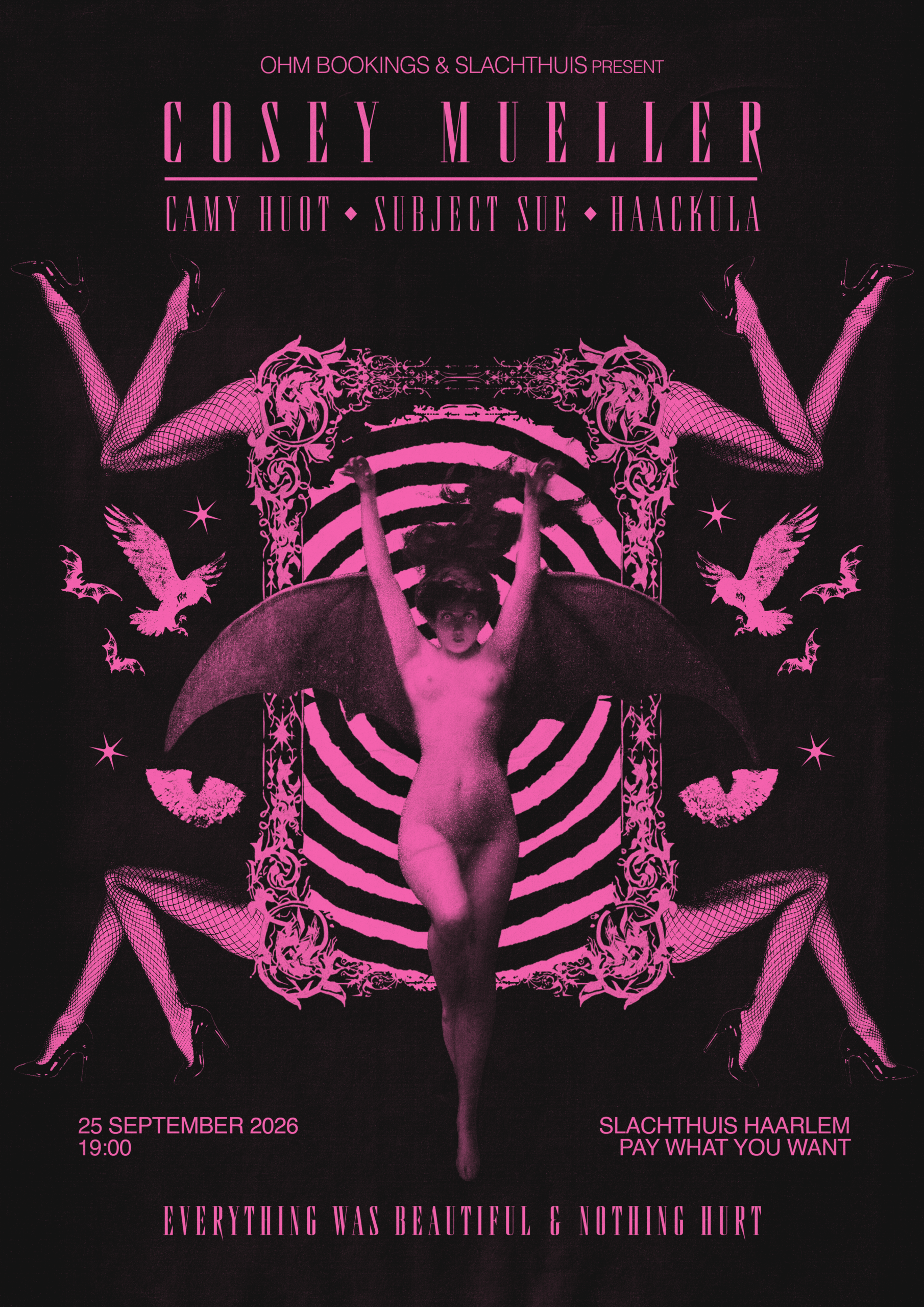 Evenementafbeelding voor Cosey Mueller (DE) + Cami Huot + Subject Sue + Haackula