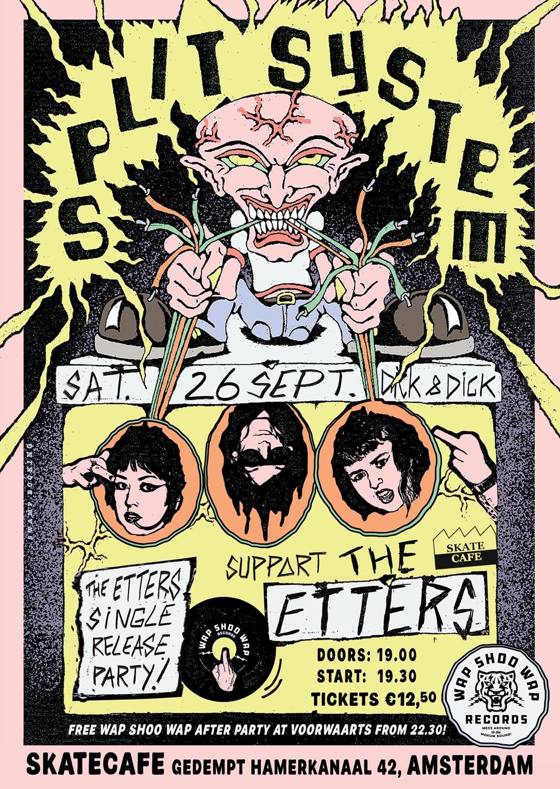 Evenementafbeelding: Verplaatst: Split System (AUS) + The ETTERS