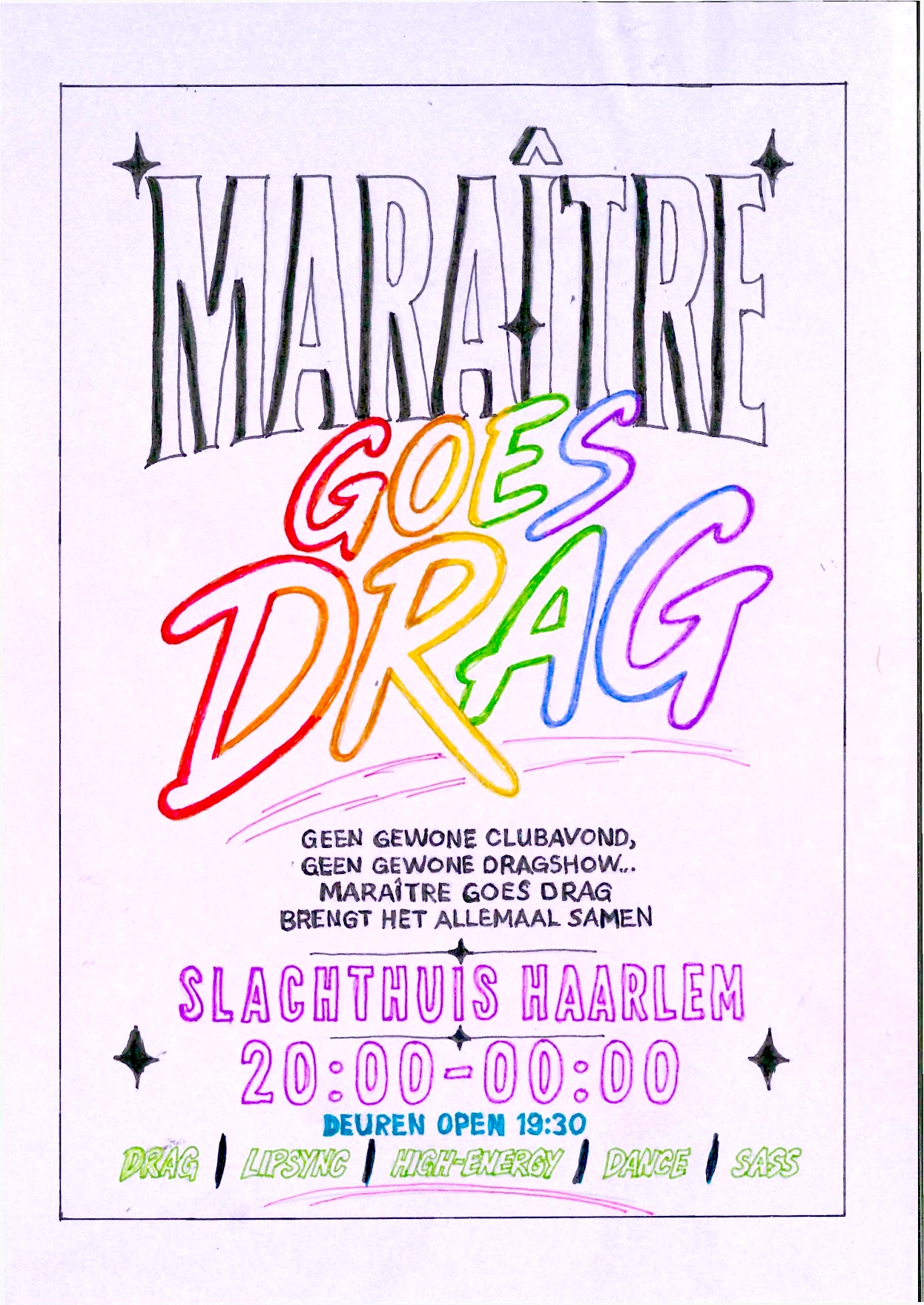 Evenementafbeelding voor Maraître Goes Drag
